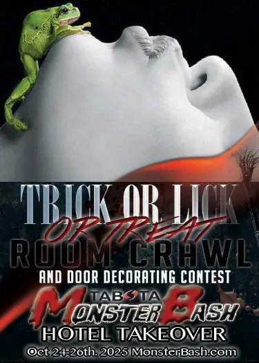 Trick or Lick or Treat Room Crawl