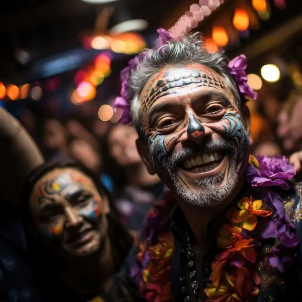 dynamic costume swinger couple