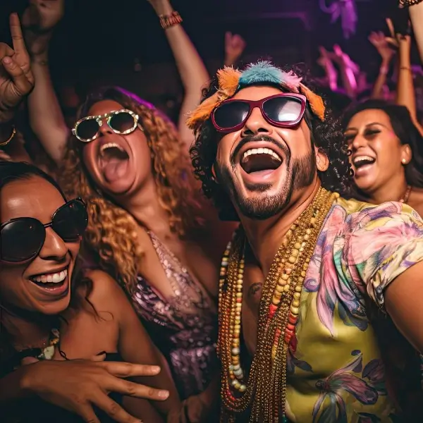 mixed race couples dancing