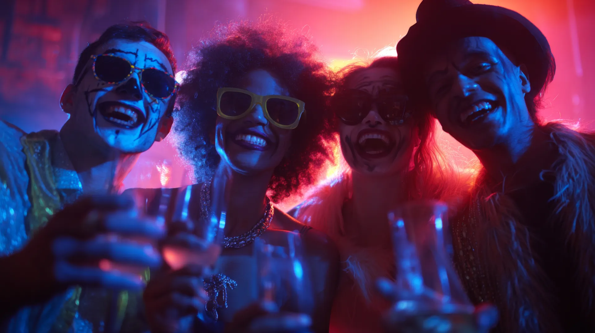 Unmasking Desire: Exploring the Seductive World of a Swingers Halloween Party
