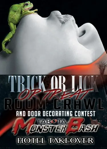 Lick or Trick or Treat Room Crawl